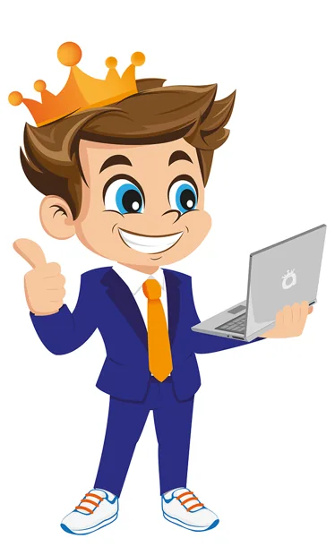 Illustratie Alphie van Alphashop